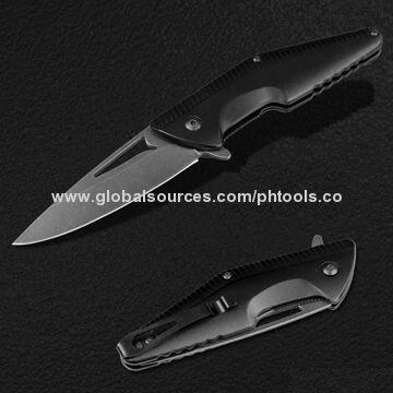 Spring Assisted Knives with Anodized Aluminum Handle