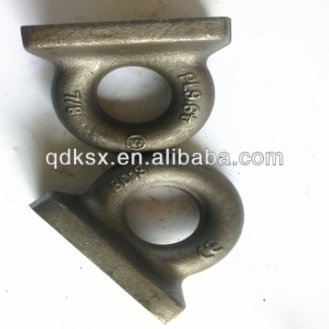 wrought rectangular base eye plates auto parts