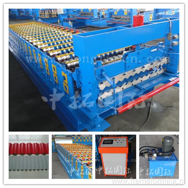 Corrugated Color Roof Roll Forming Machine