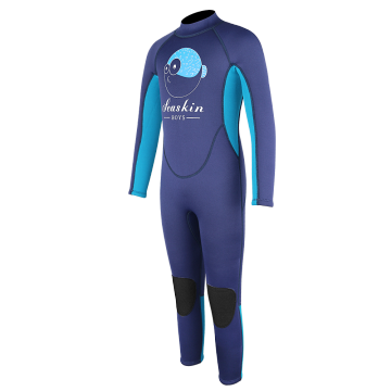 Seaskin Kids Dalış için Uzun Wetsuits