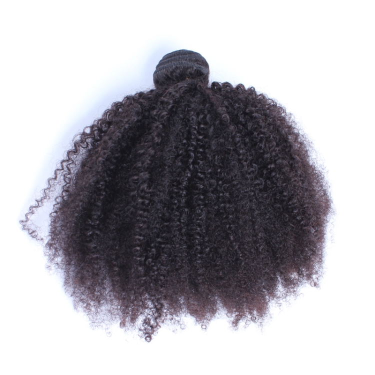 Wholesale Unprocessed Raw Afro Kinky Curly Indian Human Hair Bundles With Bundles Human Hair Extension Cuticle Aligned Hair