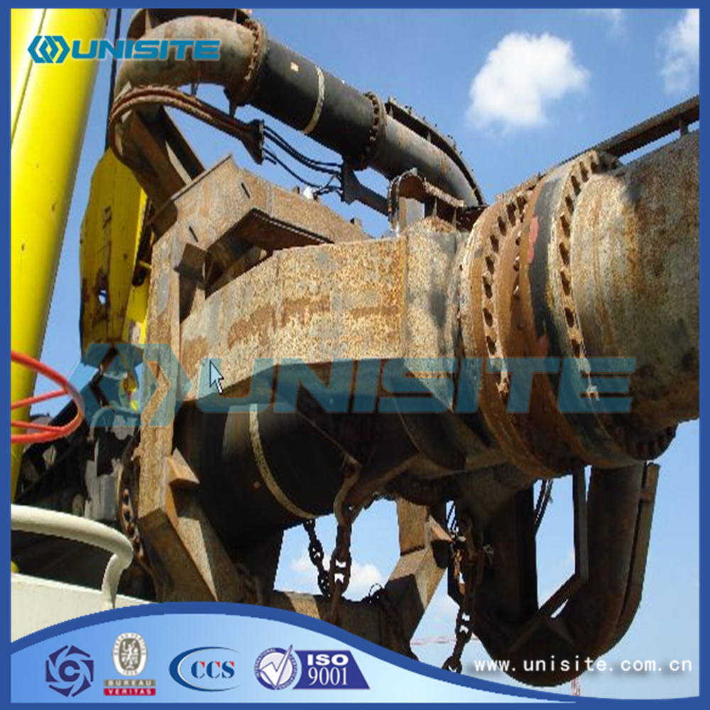 Pump suction discharge dredging pipes