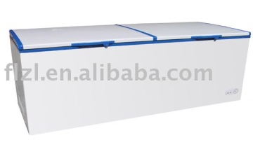 chest freezer with step