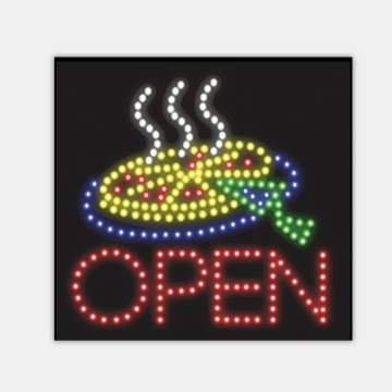 wholesale china factory price magic open animated led sign