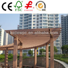 Plastic Wood WPC Pergola Exterior Garden