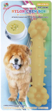Percell 7.5" Nylon Dog Chew Bone Corn Chowder Scent