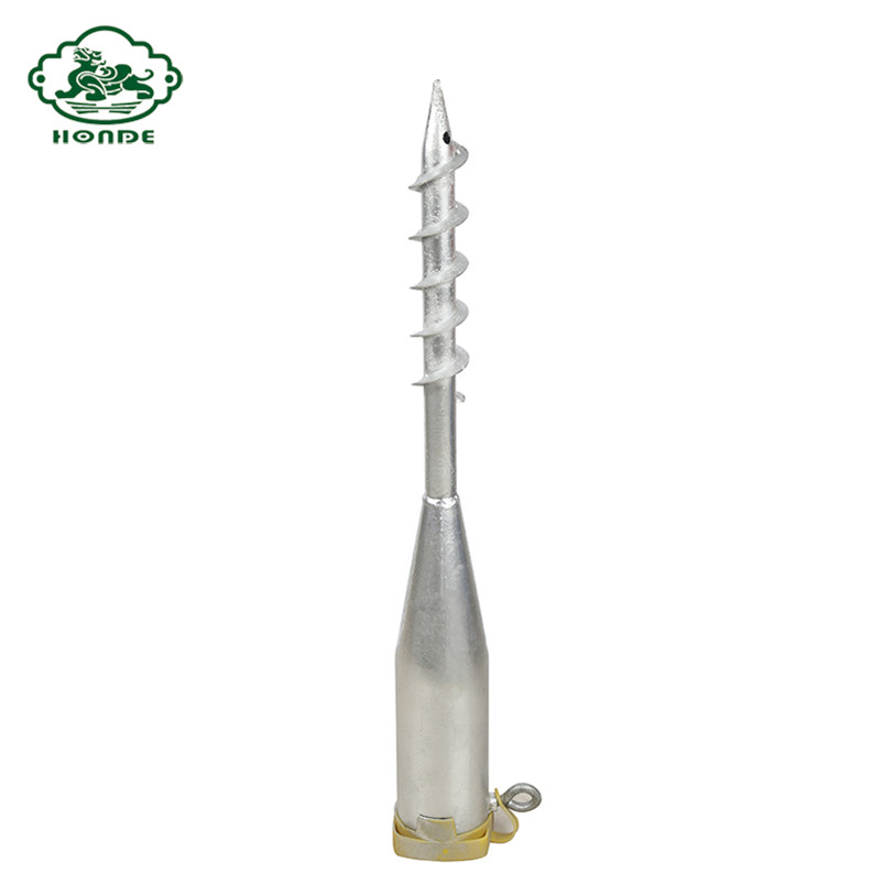 Galvanized Ground Screw Pole Barroosinka