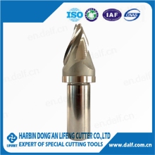 HSS customized wave flute types cnc milling cutter tools