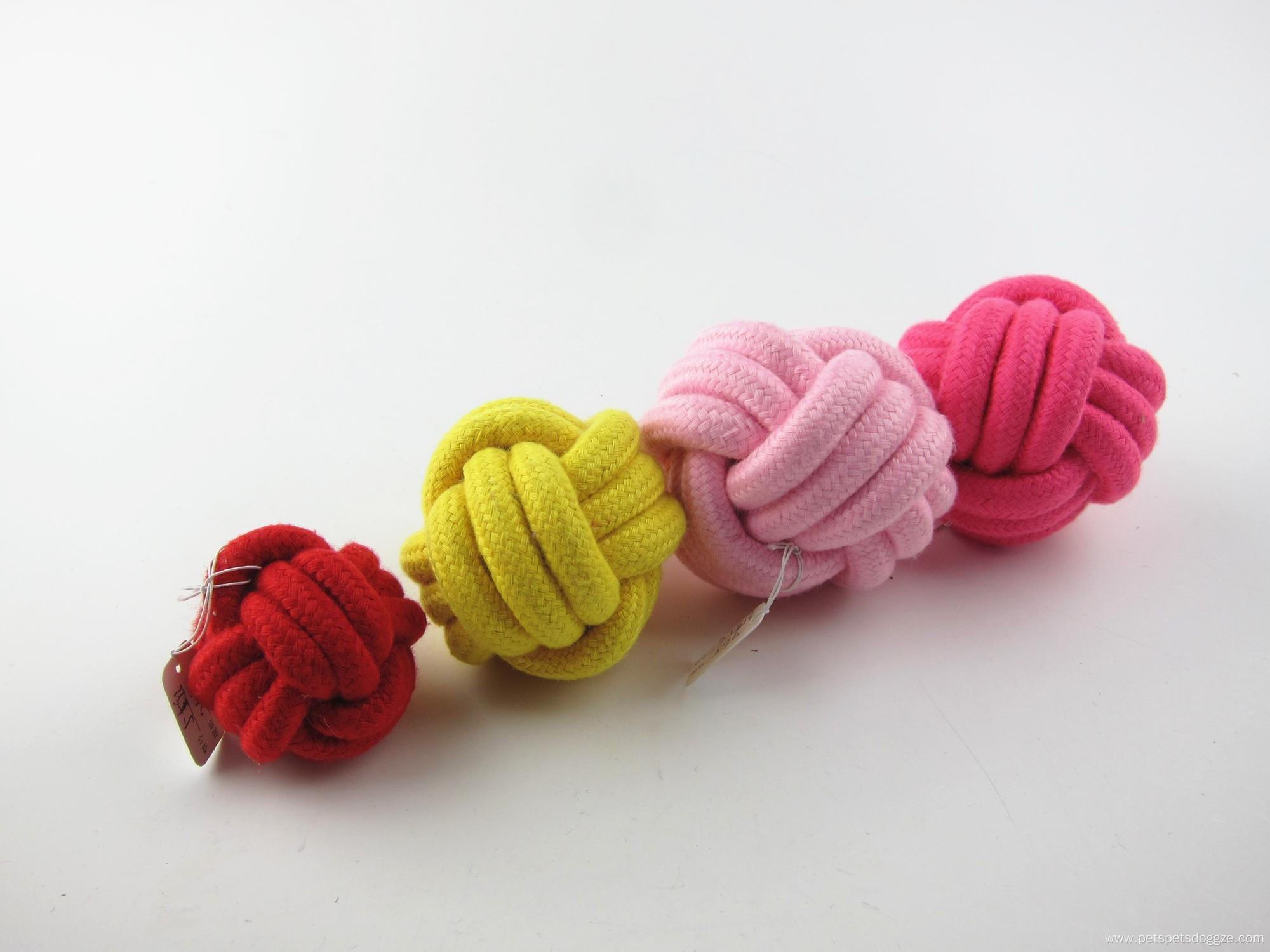 New-design hot colorful dog rope activity toy