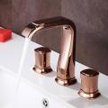 All brass hot and cold basin waterfall tap