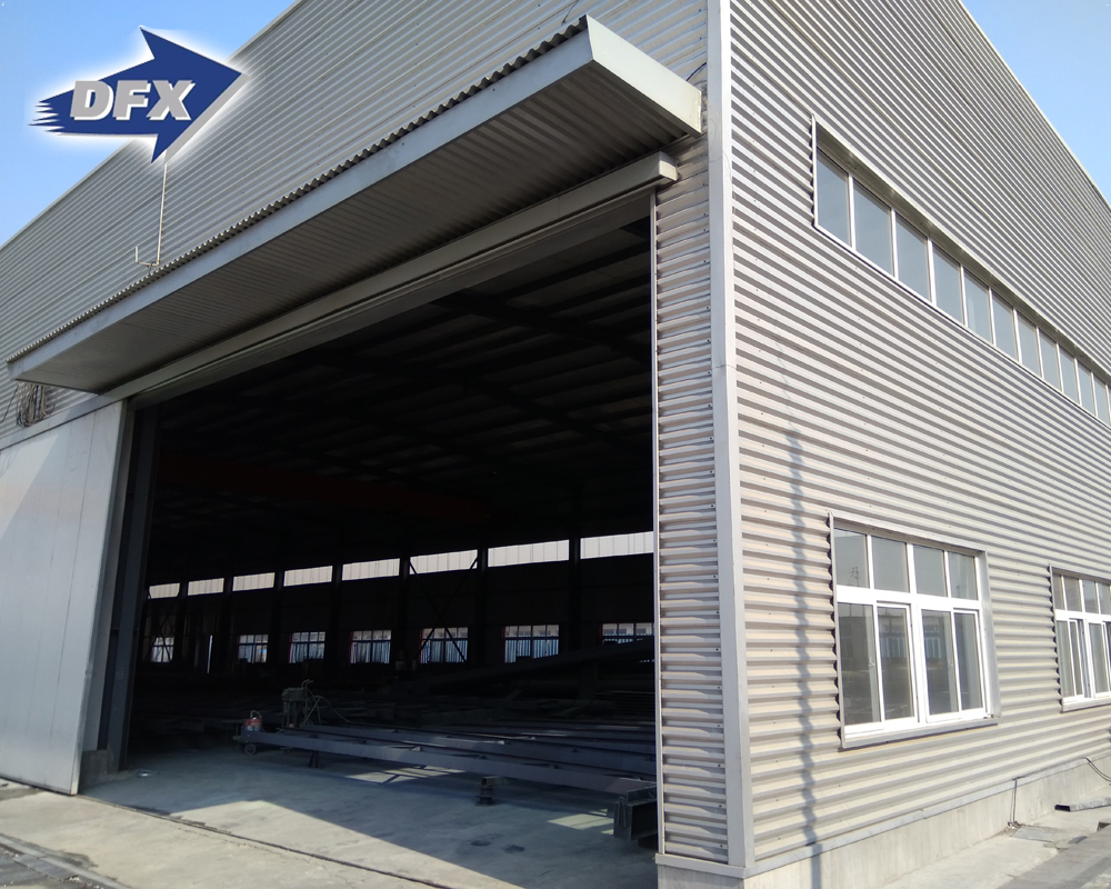 Well design pre engineered folding steel structure workshop warehouse building material for Australia