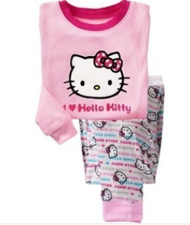 pink cotton baby doll pajamas