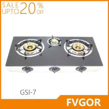 [ Hot sale ] blue ray gas stoves spare parts 3 burner table gas stove