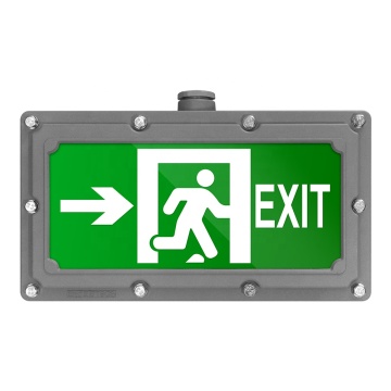 3W Explosion Proof LED Emergency Exit Sign