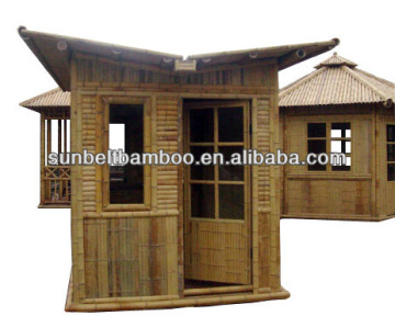 Natural bamboo gazebo