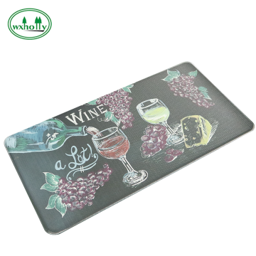 Environmental kitchen cushioned anti-fatigue pvc floor mat