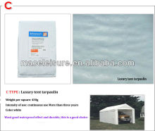 white waterproof tarp/PE tarp/tent tarp