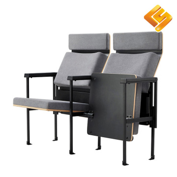 Classic Fixed Auditorium Seating with Padded Upholstery