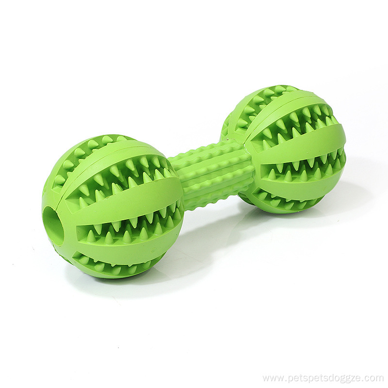 Teeth Cleaning Rubber dog chew toy ball