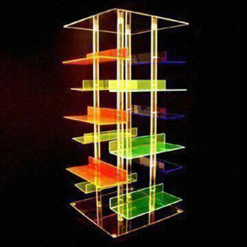 Illuminated Acrylic Display Stand for Shoes, Acrylic Shoes Display Holders