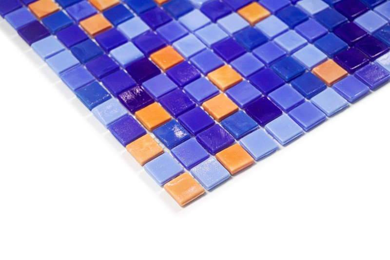 Classic glass mosaic for swimming pool