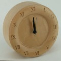 Madera de reloj de mesa natural de alta calidad