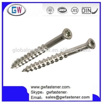 Stainless steel T15 Star Drive #8 deck screws