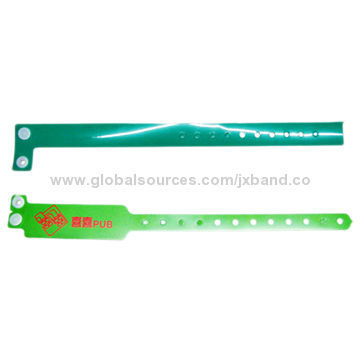 Tyvek Wristbands, Available in Any Pantone PMS Colors