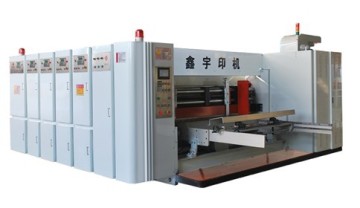 CARTON FLEXO PRINTING AND SLOTTING MACHINE