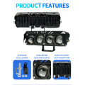LiuHJG Waterproof 37W 4 LED Motorcycle Spotlight Lighting Systems Fog Light