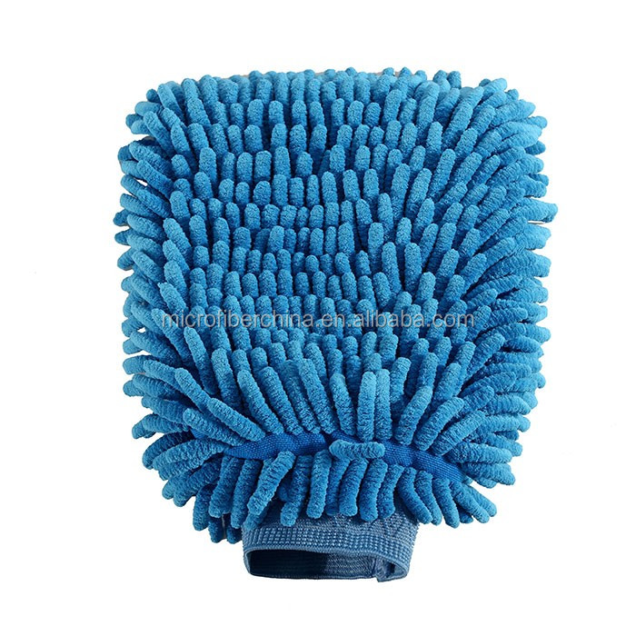 chenille cleaning glove