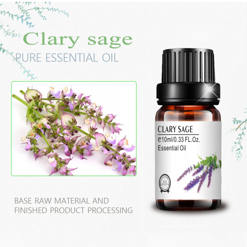 Fragancia de precio a granel Clary Sage Essential Oil Haircare