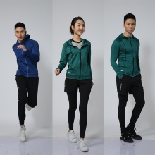 Wholesale Autumn Winter Plain Gym Unisex Hoodie Jacket