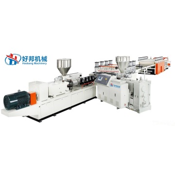 PVC foam board extrusion machine