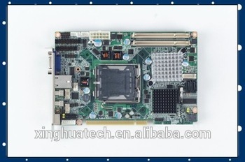 Advantech 2 vga output mini pci express graphic card PCI-7020VG-00A1E withLGA775 Intel Core2 Duo PCI Half-size SBC with VGA/Gb