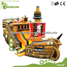 Hot sell commercial inflatable pirate ship