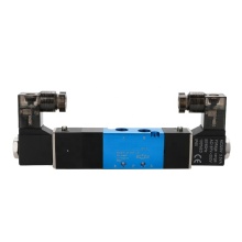 4V220-08 AC220V Three-Position Five-Way Solenoid Pneumatic Valve