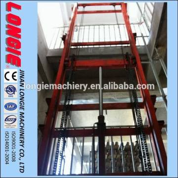 LISJD2.0-7.5 Hydraulic cargo lift for workshop