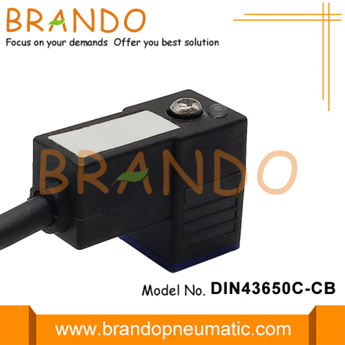 DIN43650 Formulier C IP67 Goten kabelconnector