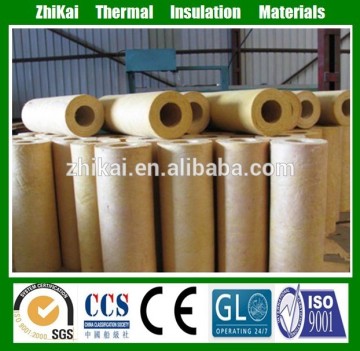 insulation rock wool pipe/basalt rock wool pipe