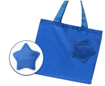 Polyester Wholesale Fold Up Reusable Shopping Bags 