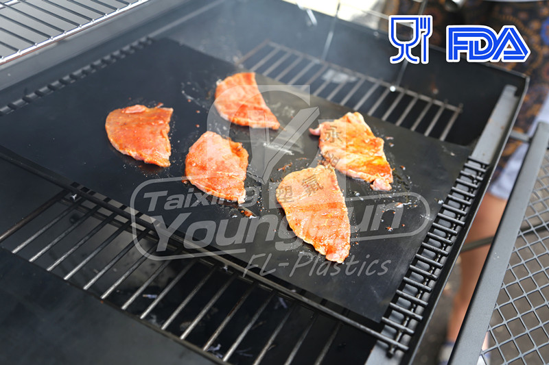 Miracle Grilling Mat which is Non-stick and Reusable