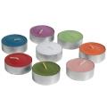 Tealight in alluminio tazze candele rosse alla rinfusa