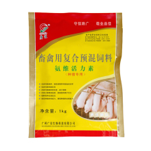 Special feed additive for breeding pigs