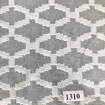 Polyester Jacquard Fabric With Geometric Design