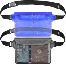 Waterproof Transparent PVC Fanny Pack for Sports