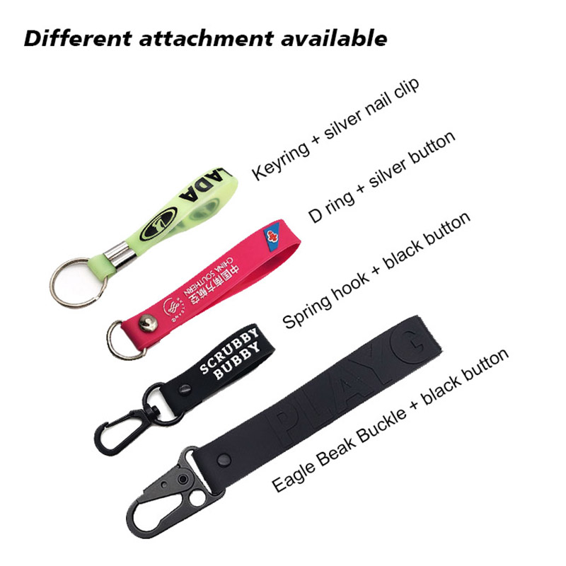 Rubber Keychain