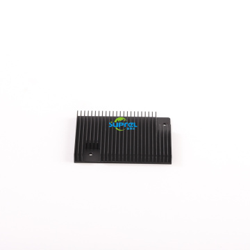 Black color radiator parts