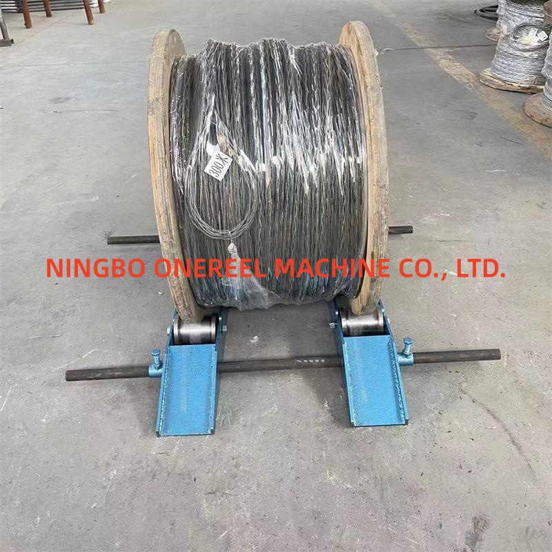 Wheel Cable Reel Takeup Stand (5) Wheel Cable Reel Takeup Stand (5)