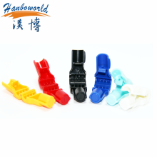 Retail security display hook lock, EAS system stop lock